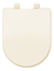 Assento Icasa Luna/luna Speciale Palha Soft Close Pp