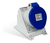 Tomada Sobrepor Newkon 2p+t 32a 200/250v 6h Ip44 N3206 Steck Cor Azul - loja online