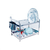 Escorredor De Aço Inox 20 Pratos Com Porta Talheres Inox - loja online