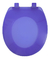 Tampa De Vaso Colorida Oval Universal Soft Close - comprar online