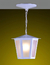 Pendente Colonial L1c Cor Branco - loja online
