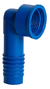 Cotovelo Irrigacao Azul Reboucas 1 - Kit C/25 Unidades