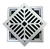 Ralo Grelha 15x15 C/ Suporte Acvent 3040