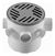Caixa Sifonada Cromada Redonda 15cm Pvc - Astra Cs8