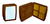 Armário Para Banheiro Herc Caramelo 37x34 - 2654