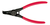 Alicate Anéis Externo 7 Curva 19-60mm R27654061 Gedore Red