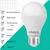 Kit C/ 10 Lâmpadas Led Galaxy Bulbo 15w 3000k E-27 Bivolt Luz Branco-quente 110v/220v - comprar online