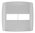 Placa 2 Módulos 4x4 Horizontal Ilumi 83060