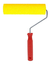 Rolo De Espuma Amarelo 15cm Com Cabo Roma - comprar online