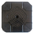 Kit 04 Banquetas Banco Plástica Preto Até 80kg Araxa Antares - comprar online