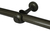 Kit Varão Simples 3mts Varal Para Cortina 19mm Varias Cores - comprar online