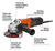 Esmerilhadeira Angular 4.1/2 Polegadas Black Decker, Modelo G650, Esmeril Potente E Versátil, Ferramenta Ideal Para Trab - comprar online
