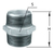 Niple Ferro Galvanizado 1x1/2 Tupy