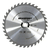 Serra Circular Widea 7.1/4x16mm 24 Dentes - Brasfort - 7363