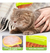 Escova A Vapor 3 Em 1 Elétrica Spray Gatos Cães Tira Pelos Cor Amarelo/verde - BugShop