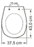 Assento Sanitario Pp Aspen/ Fast/álamo Tupan Cores - BugShop
