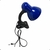 Luminária de Mesa Com Garra Cor Azul Bivolt E27- Cads na internet