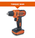 Furadeira Parafusadeira Sem Fio De 10mm Black Decker Ld12s 12v 110v/220v
