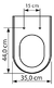 Assento Sanitário Tupan Deca/icasa Carrara/link/lk Roca Meridian Branco De Resina Termofixo Soft Close - comprar online