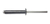 Rebite Preto R512 25 Pçs Rebitop