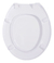 Assento Sanitario Oval Resinado Luxo Tupan - BugShop