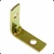 Cantoneira Bicromatizadas 25,4mm 1'' Com 50un Overtime - loja online