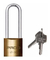 Cadeado De Latão Haste Longa Pado Lt-30/75mm Resistente Cor Dourado na internet