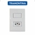 Interruptor Com Tomada 10A Conjunto Simples Liz Tramontina na internet