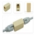 Adaptador RJ45 Emenda Cabo De Rede Fêmea - BugShop