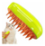Imagem do Escova A Vapor 3 Em 1 Elétrica Spray Gatos Cães Tira Pelos Cor Amarelo/verde