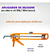 Pistola Aplicador De Silicone Aberto Starfer - comprar online