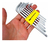 Jogo Kit Chave Torx Tipo L C/ 7 Peças T10 A T40 Eda 8qg - comprar online