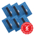 Kit Com 6 Desempenadeira Plástico Corrugada 18x30 Azul - loja online