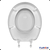 Assento Sanitario Tampa Oval Universal Excel Branco Tupan na internet