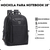 Mochila Masculina Reforçada Preta Alça Cabo De Aço Reforçada na internet