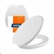 Tampa Vaso Assento Oval Sanitário Tigre Branco Max Plena