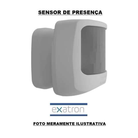 Sensor de Presença Frontal XControl - Exatron LESF4000 (XC)