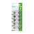 Bateria Moeda Lr44 - 1,5v Alcalina - Green 10un