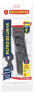 Filtro De Linha Régua 4 Tomadas Megatron Bivolt 10A - loja online