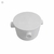 Caixa Sifonada Redonda Tampa Cega Cor Branco 250x172x50 Herc - comprar online