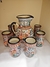 Jarra con 6 vasos para agua de talavera