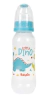 Mamadeira com Bico Ortodôntico Dino Azul - Baby Go 240ml