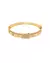 Bracelete Dourado Cravejado de Zircônia - comprar online