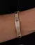 Bracelete Dourado Cravejado de Zircônia na internet