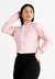 Casaco Rosê com Branco Fitness Feminino | REF: LX143 - Good Girl
