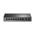 Switch PoE+ No Administrable / De Escritorio 9 puertos 10/100 Mbps / 8 puertos PoE af/at Inteligente / Presupuesto 65 W / Tp Link