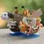 Figura de ação One Piece Pirates Boat, Indo Feliz, Mil Ensolarados, Grande Nav