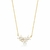 COLAR COM PINGENTE DE FLORES E CRISTAIS - comprar online