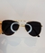 Óculos Solar Clássico Aviador - Preto/Dourado - loja online