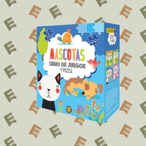 Mascotas - Leo y juego - Libro y puzzle